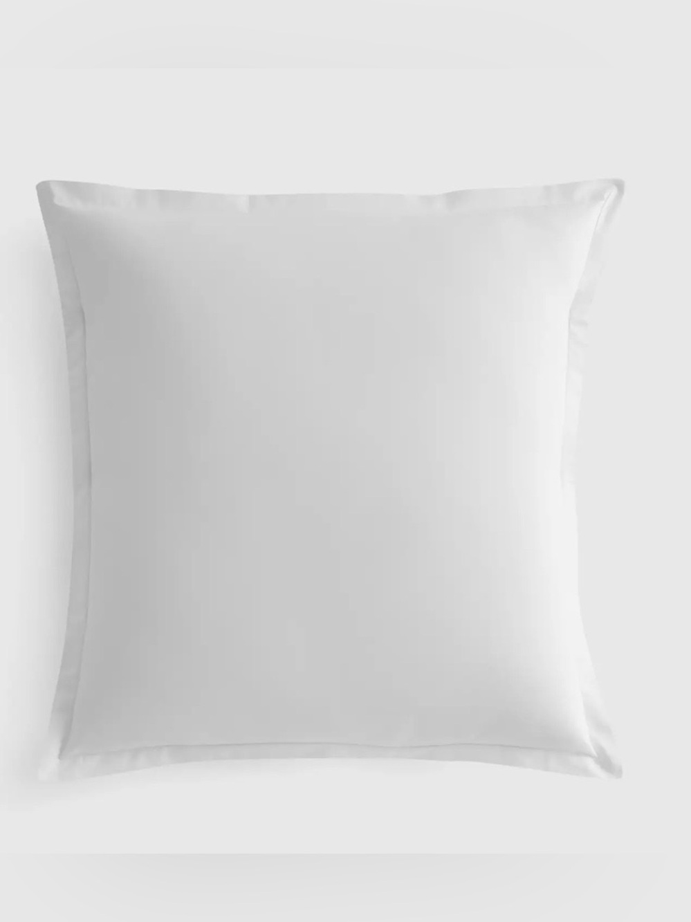 NWOT Quince Organic Crisp Percale Euro Sham, 26 X 26 (White)